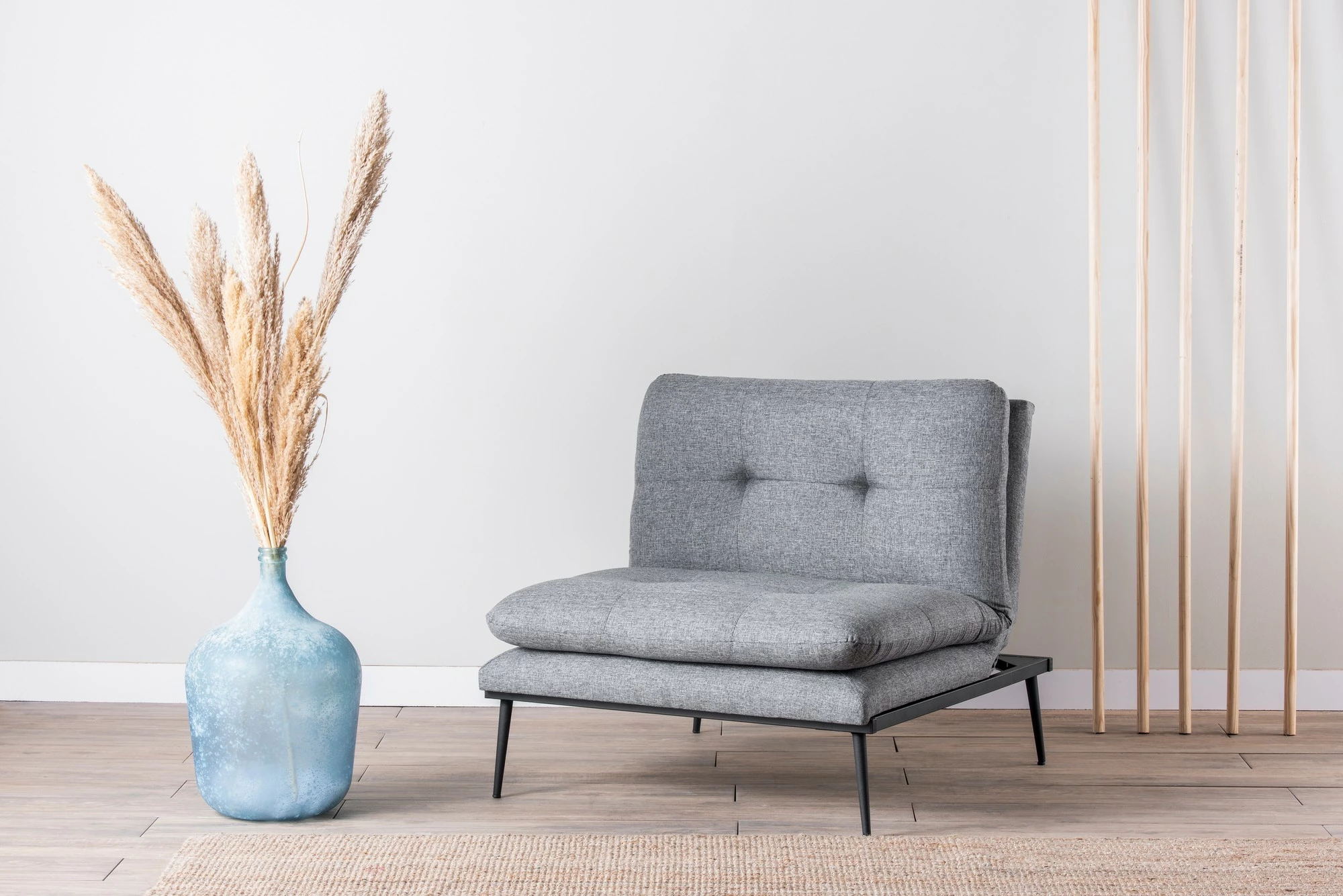Karrige wing Atelier del Sofa, Martin Solo, gri GR110