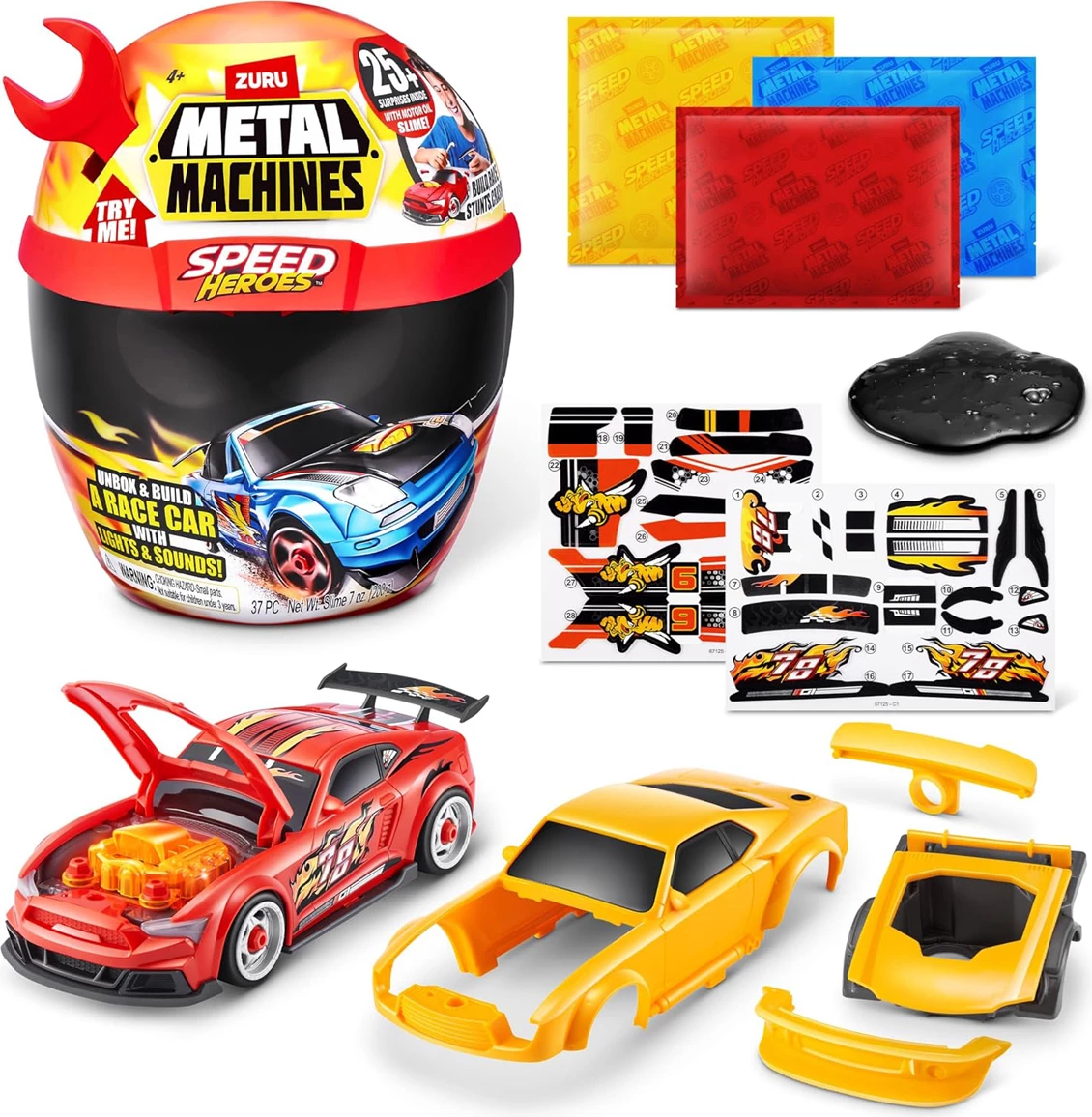 Metal Machines Speed Heroes Playset