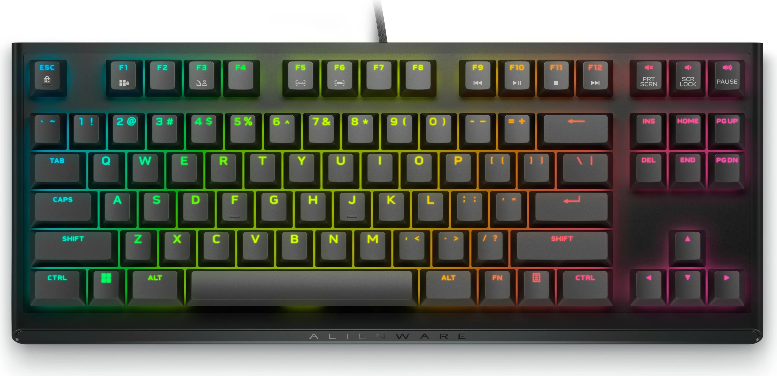 Tastierë DELL Alienware AW420K - USB, e zezë