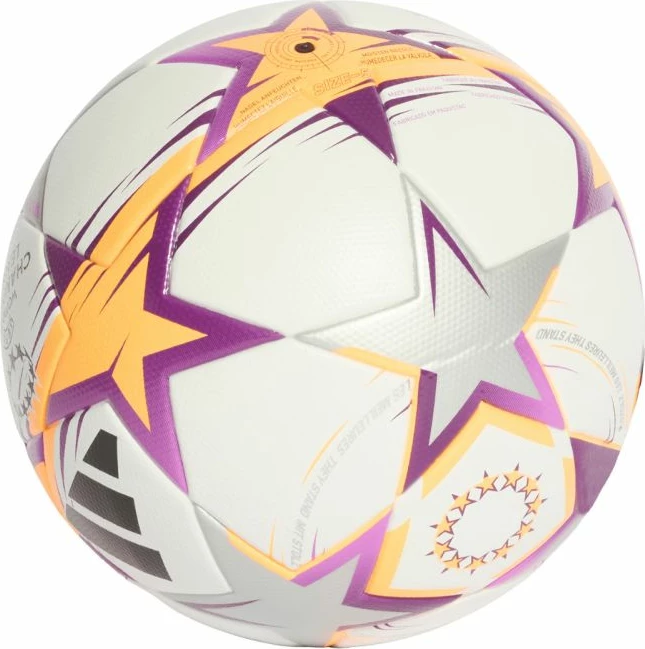 Top futbolli adidas UCL Women's League 26/27 League Stage KE5142, bardhë/portokalli/argjend [Madhësia: 4]