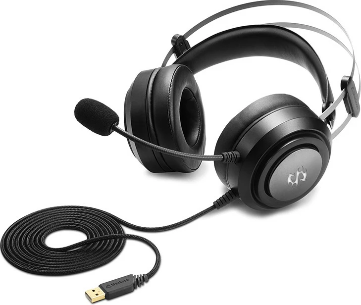 Kufje gaming Sharkoon Skiller SGH30, Wired, 20 - 20000 Hz, 300 g, E zezë