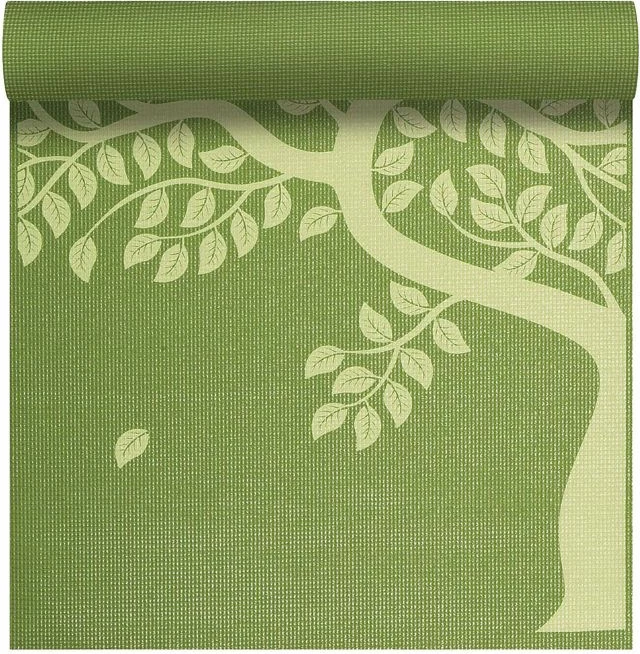 Tapet yoga Inny TREE OF LIFE 4mm, i gjelbër