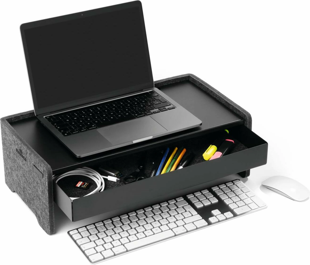 Monitor stand Durable 508201 me sirtar, metal, 5 kg, zi