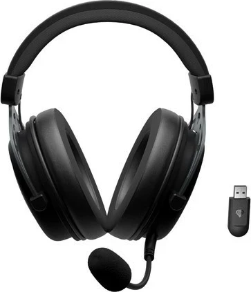 Kufje gaming Genesis Toron 706, wireless/Bluetooth 5.1, mikrofon i shkëputshëm, 3.5mm, të zeza