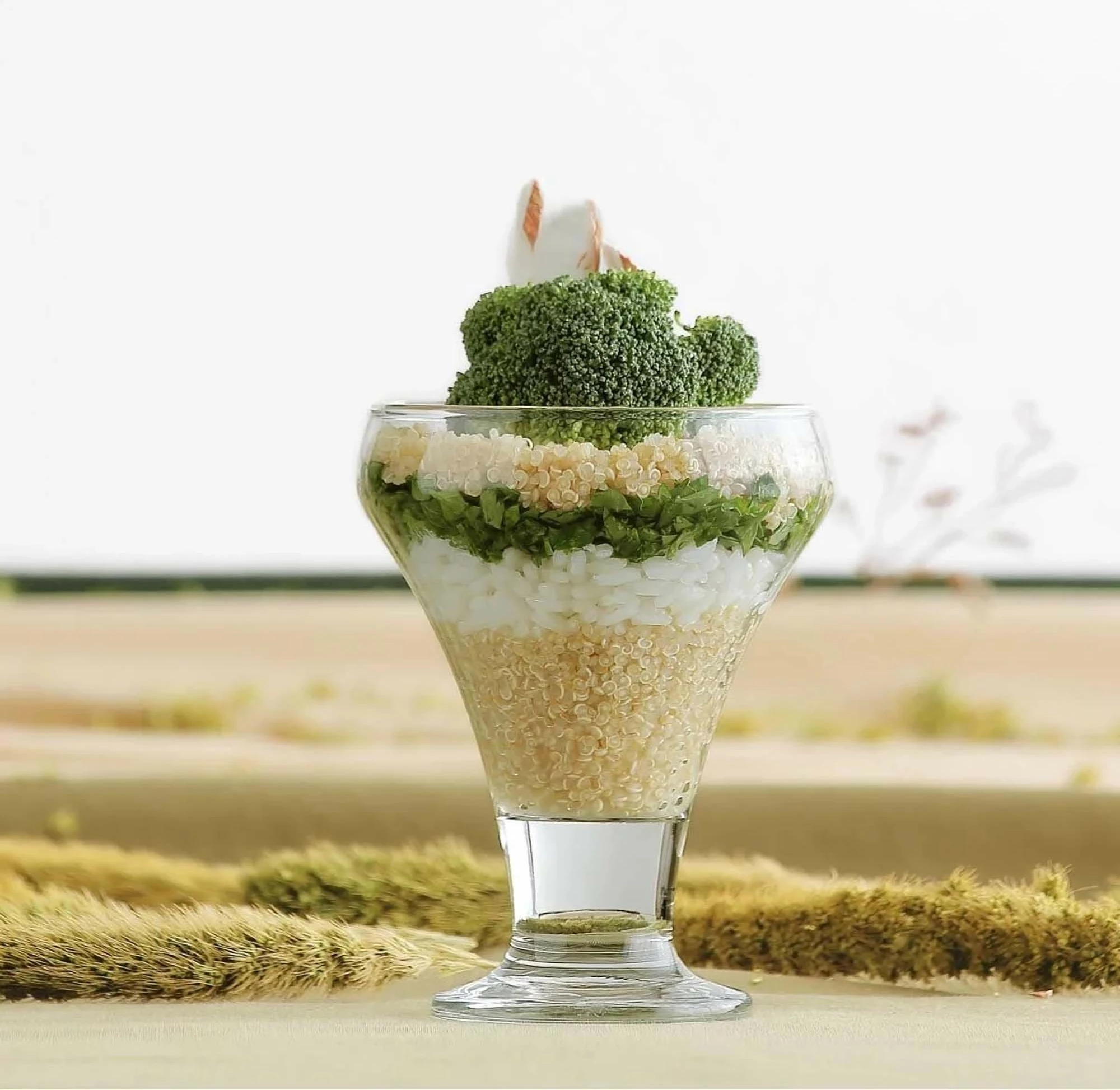 Gotë ëmbëlsire LAV HORECA Malibu 305 ml, transparente, set 8 copë