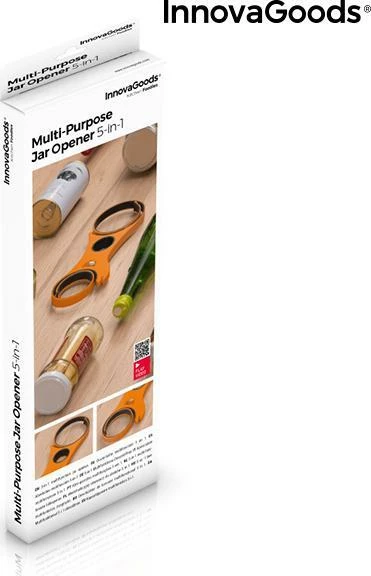 Hapëse multifunksionale InnovaGoods Kitchen Foodies 5-në-1, portokalli