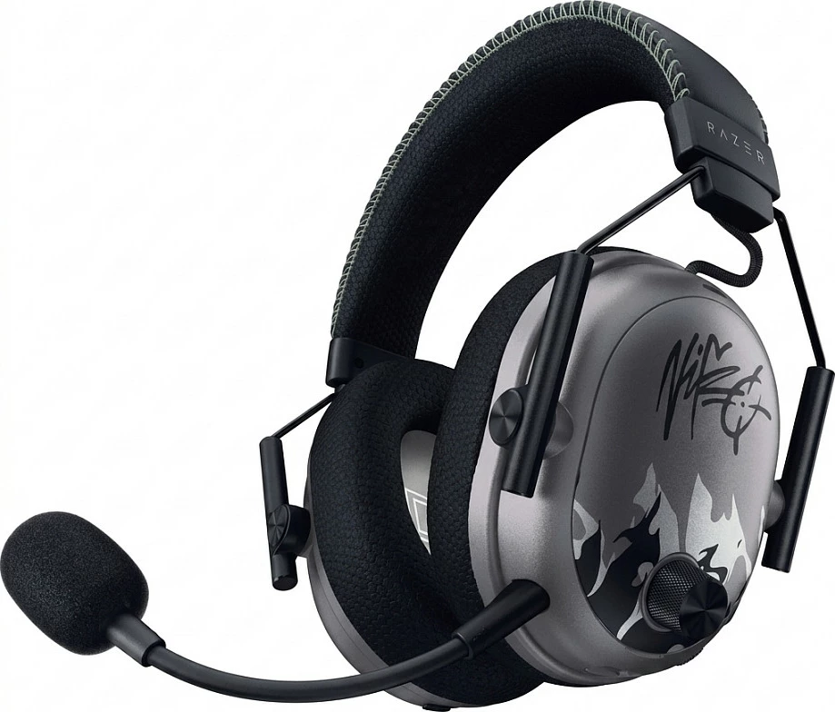 Kufje Razer BlackShark V3 Pro NiKo Ed., over-ear me mikrofon, zi/gri