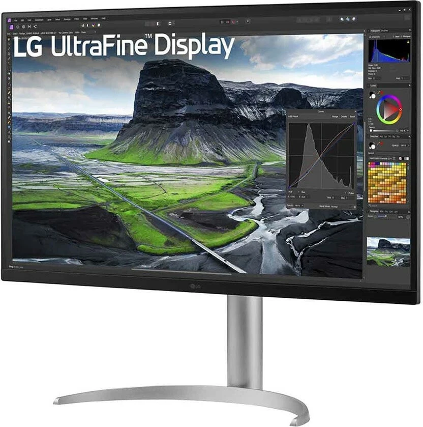 Monitor LG 32UQ850V-W, 32 inç, 4K Ultra HD, FreeSync, i bardhë