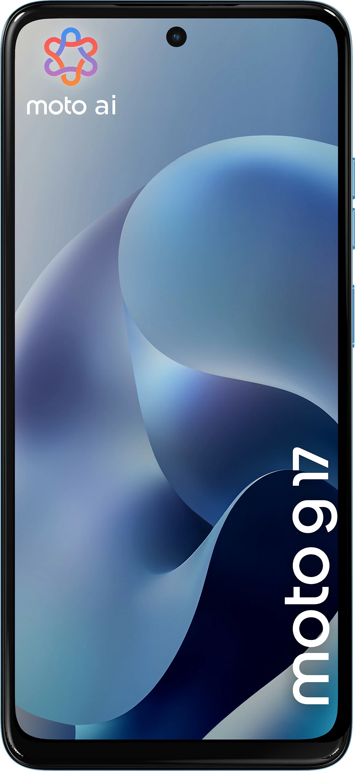 Celular Motorola moto g17, 4GB RAM, 128GB, Dual SIM, 4G, Android 15, blu Alaskan