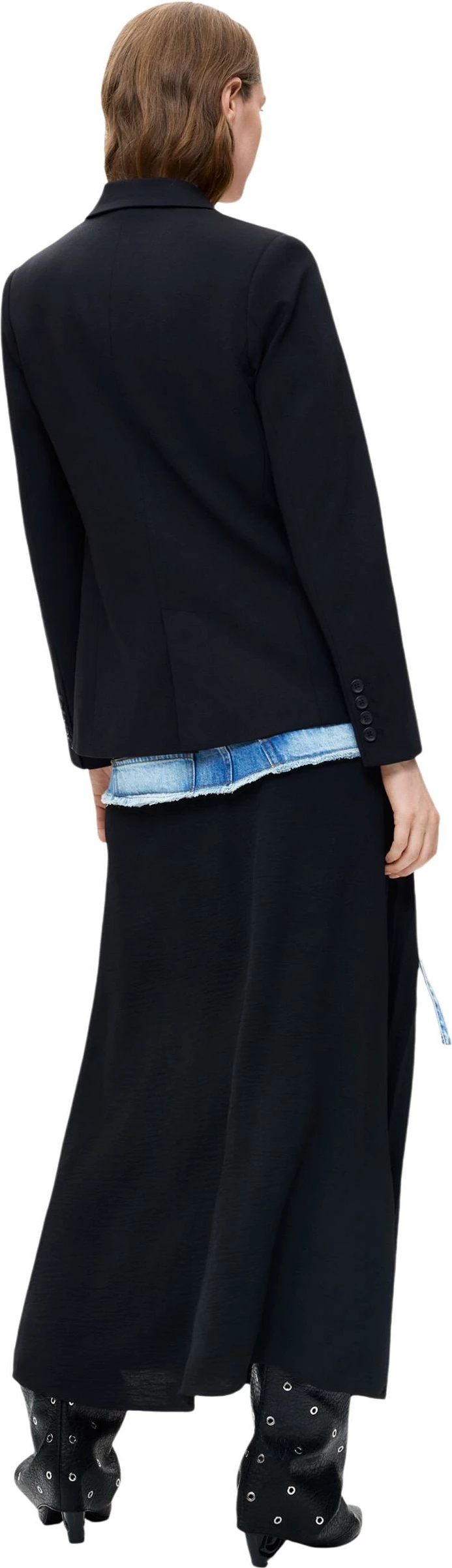 Blazer për femra Desigual AME_NINO 26WWEW46, i zi [Madhësia: S]