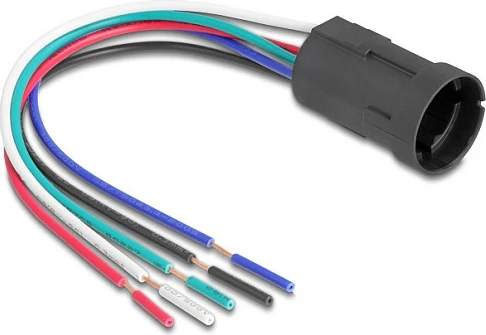 Konektor Pin Header DeLOCK 90792, 5 pin, straight, IP65, 230V 3A, zi