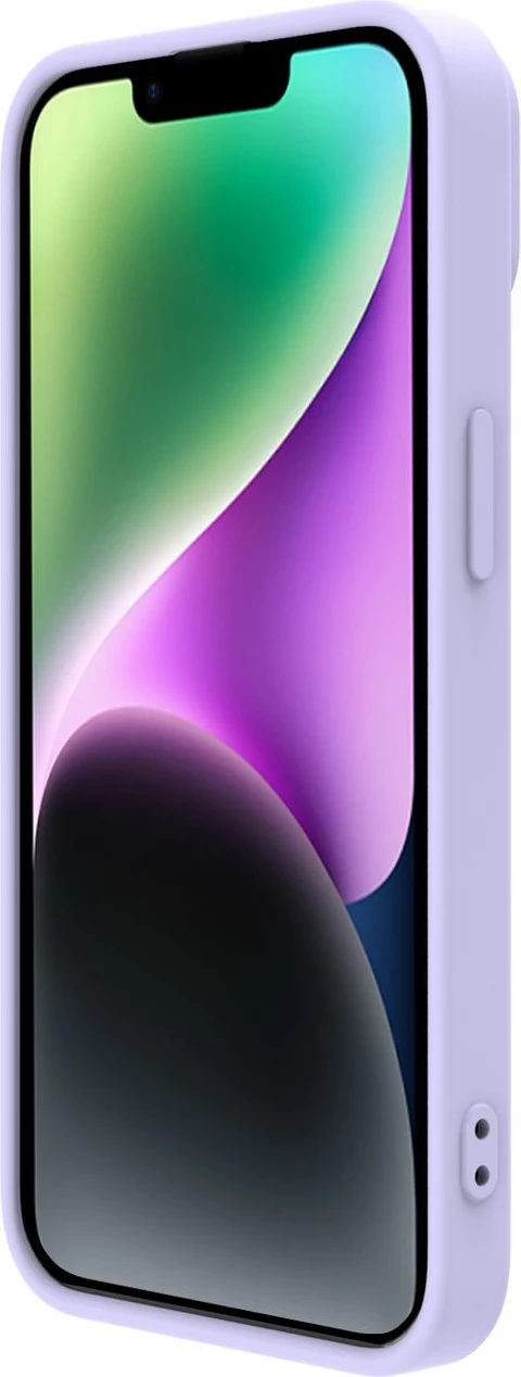 Mbështjellës Nillkin CamShield Silky Silicone për iPhone 14 Plus, Violet