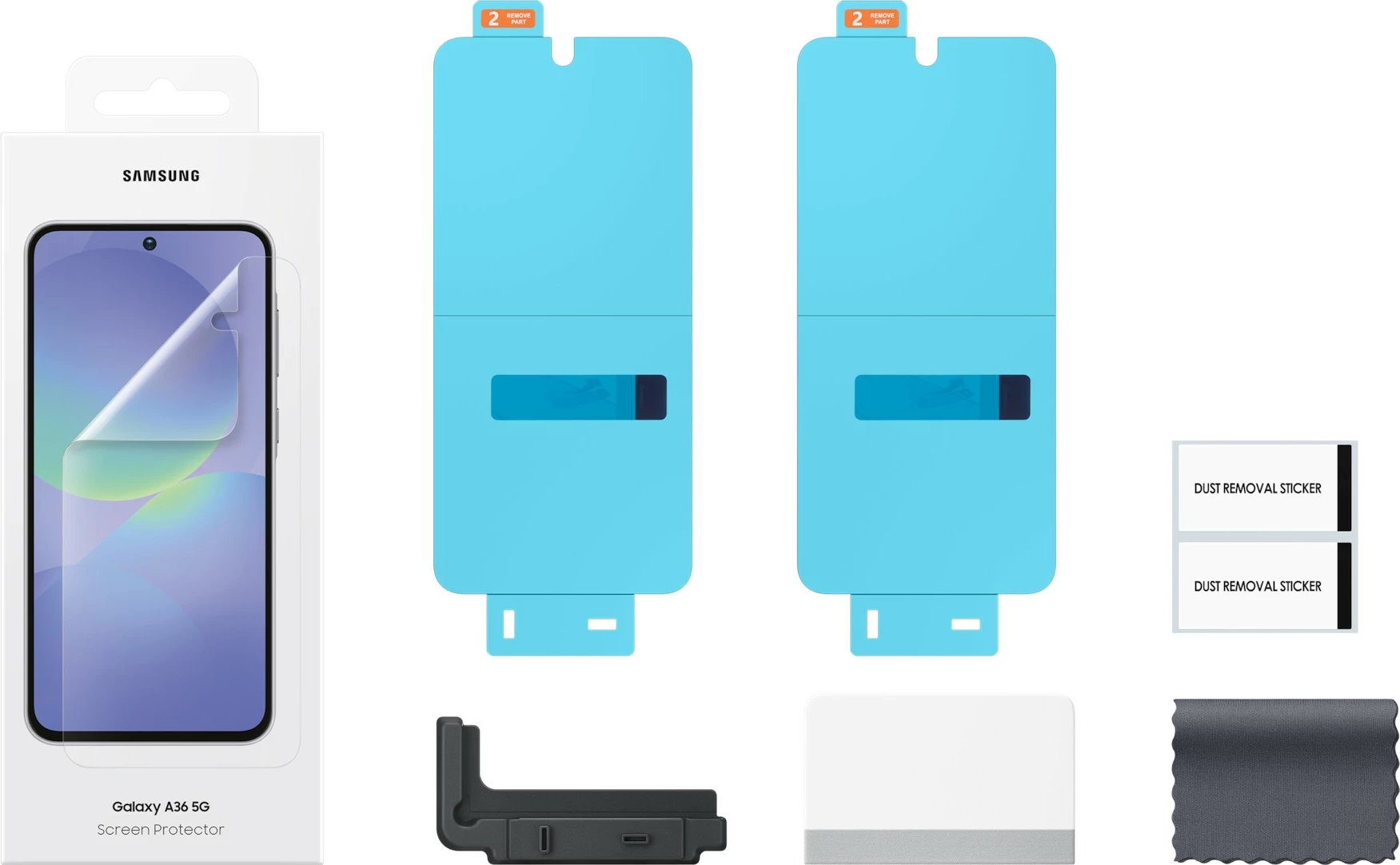 Mbështjellës ekrani Samsung A36, transparent