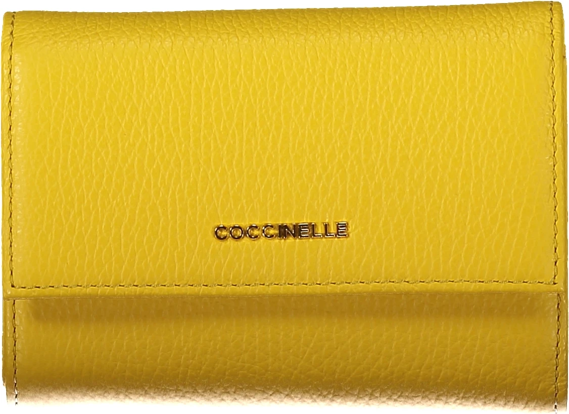 Portofol femra COCCINELLE, e verdhë