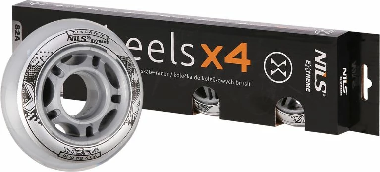 Rrota për rollera Nils Extreme, transparente