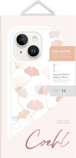 Mbështjellës UNIQ Coehl Meadow për iPhone 14 Plus, rozë