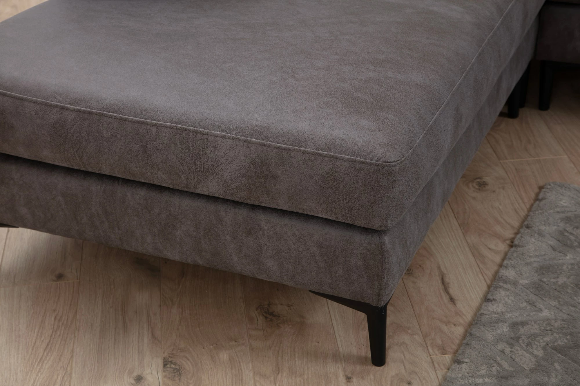 Kënd-sofë Atelier del Sofa Porto Corner (CHL-02-C-EOT), ngjyrë antracit