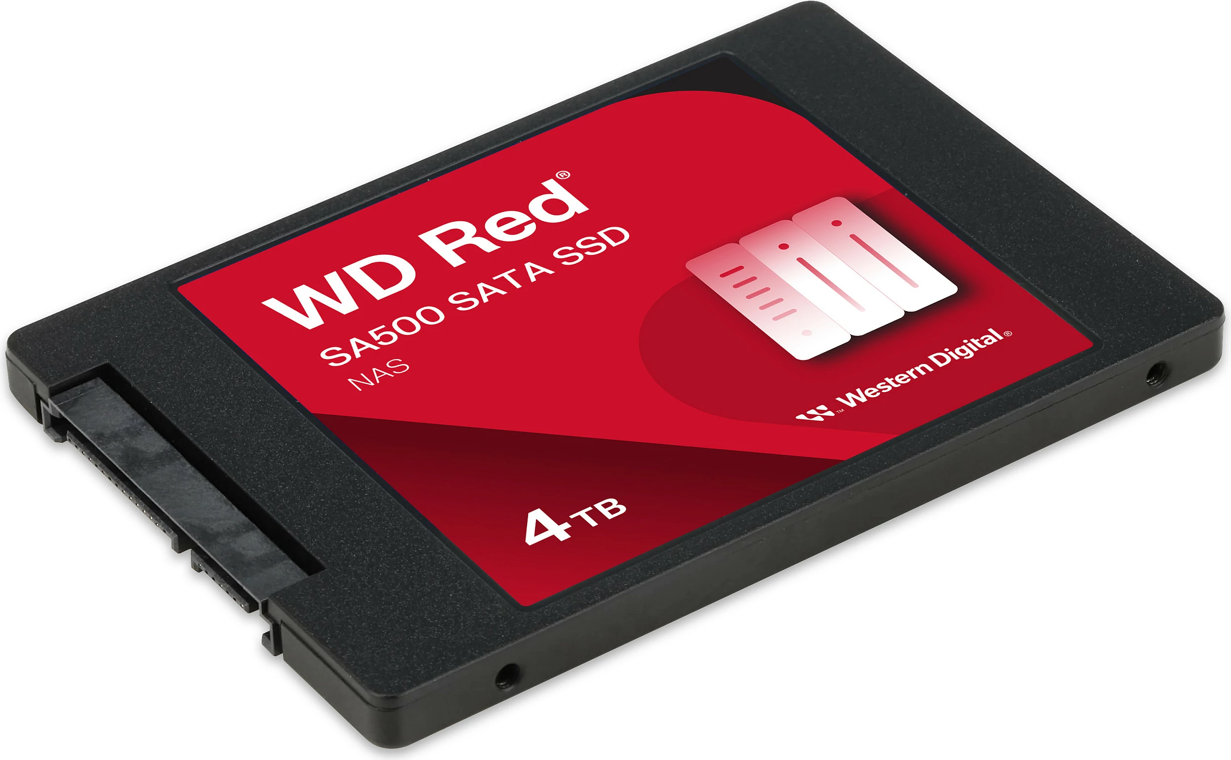 SSD Western Digital Red WDS400T2R0A, 4 TB, 2.5", 560 MB/s