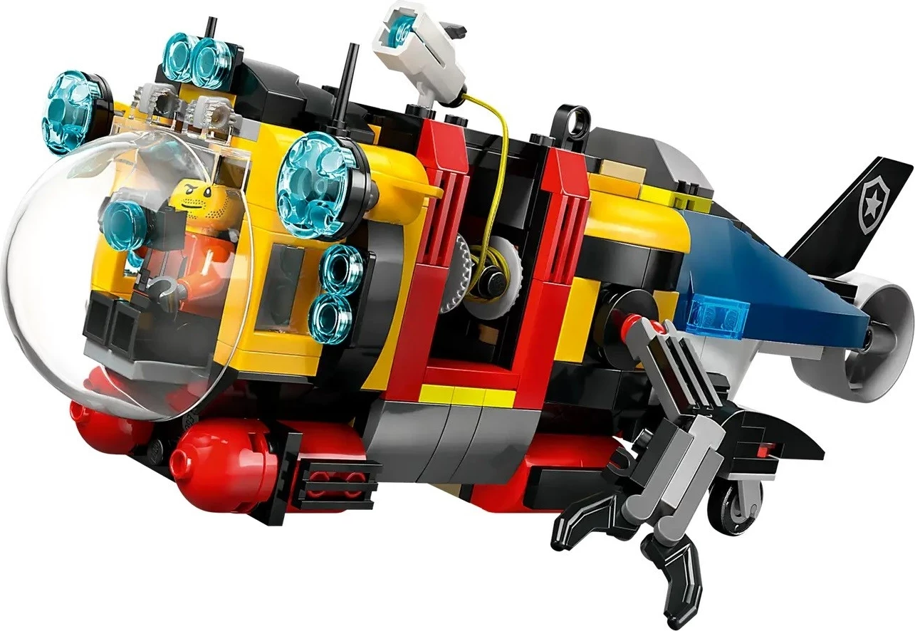 Set LEGO City 60462, Helikopter, Kamion Zjarrfikës dhe Nëndetëse