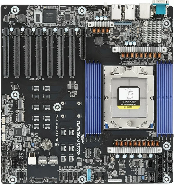 Pllakë amë ASRock TurinD8X-2T/500W, Socket SP5, EEB, e zezë