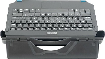Tastierë docking GAMBER JOHNSON për Samsung Tab Active4/Active4 Pro, QWERTY US, me touchpad, e zezë