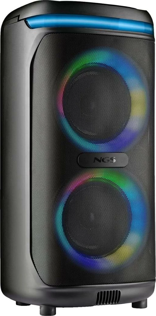 Altoparlant NGS Wild Drip portabil 400W BT/TWS/USB/AUX-IN me drita LED