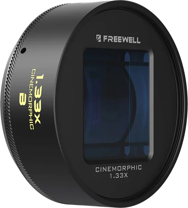Lentë anamorfike për smartphone Freewell FW-PROANM-1.33X 1.33x montim 17mm fije filtri 58mm