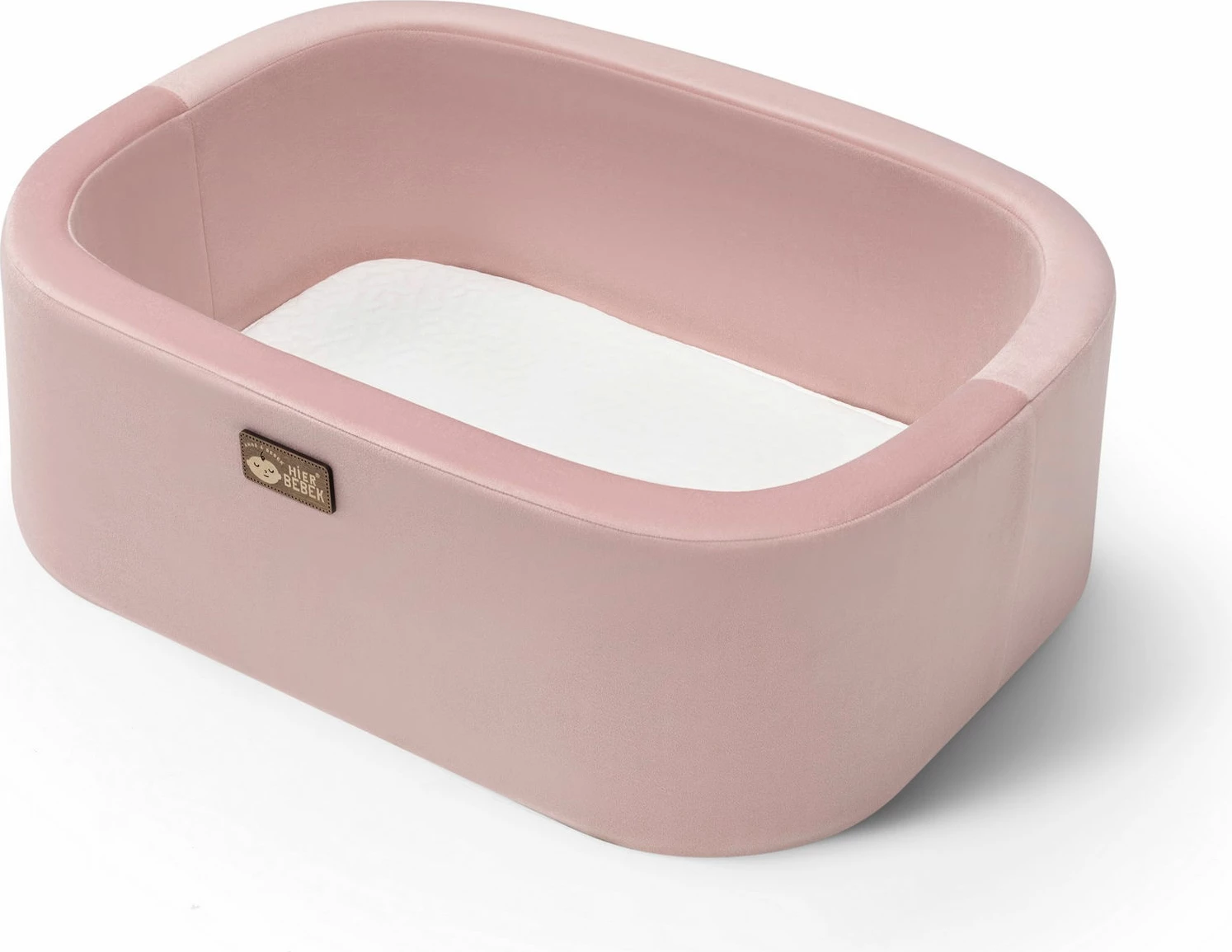 Djep Skye Decor, rozë, dru arre