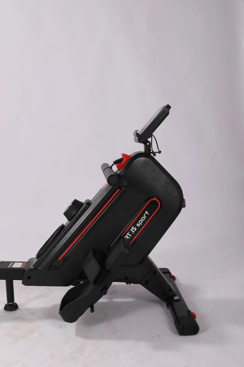 Makinë kanotazhi ART.IS Sport AS4, rezistencë magnetike, Bluetooth, ekran LCD, e palosshme vertikale, e zezë/kuqe