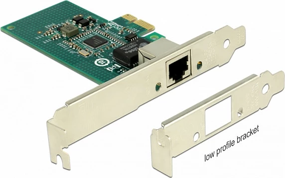 Kartë rrjeti DeLOCK Intel I210, PCIe x1, Gigabit LAN, 1x RJ45