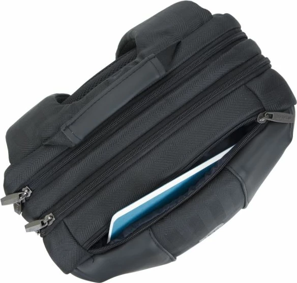 çantë shpine për laptop RivaCase 8165, 15.6\", poliester, e zezë