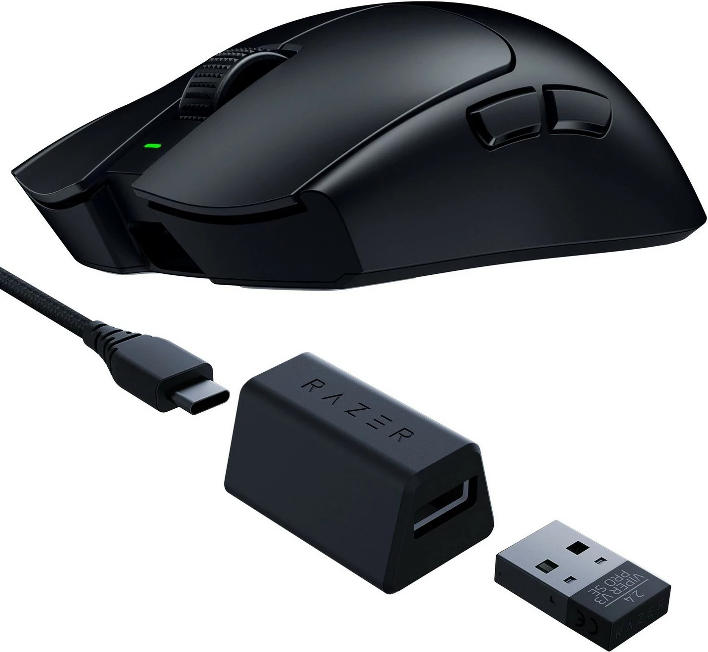 Maus Razer Viper V3 Pro SE, wireless/USB-C, 6 butona, i zi