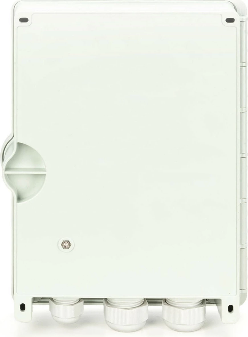 Kutia shpërndarëse fibër optike Digitus FTTH/FTTB, 12 fibra, LC/APC, e bardhë