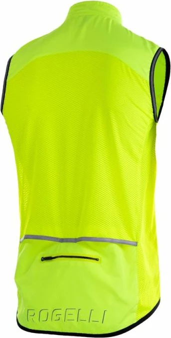 Jelek sportiv Rogelli, unisex, fluorine