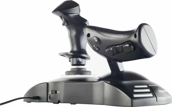Joystick Thrustmaster T.Flight Hotas One 4460168, me 14 butona, me kabllo, për PC/Xbox One, i zi, set