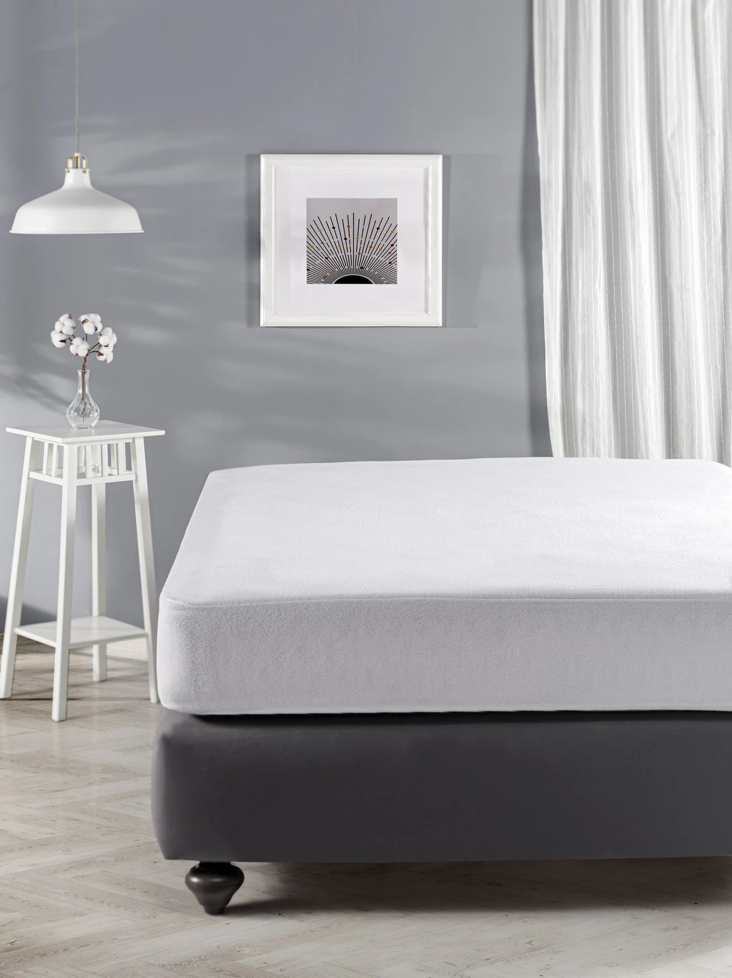 Mbrojtës për shtrat tek, L'Essentiel Linge de Maison, Alez v2, 100x200cm