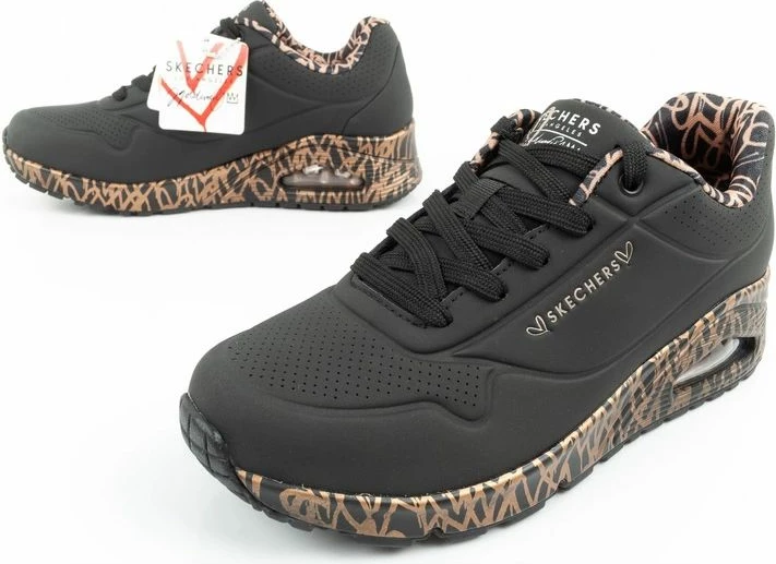 Atlete sportive për femra Skechers, të zeza