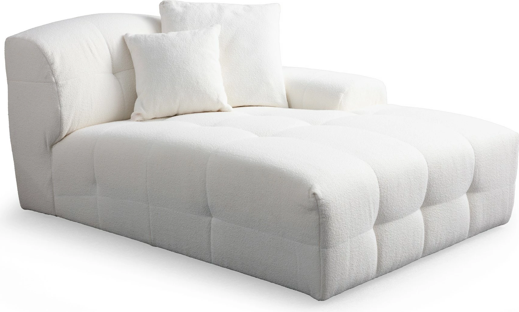 Këndore Pescara, e bardhë, Atelier del Sofa, kënd i djathtë (L2-Chl)