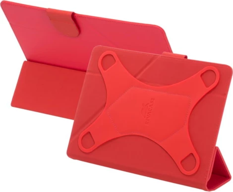 Çantë/mbështjellës për tablet RIVACASE 3137, 9.7-10.5", PU lëkurë, funksion stand, e kuqe