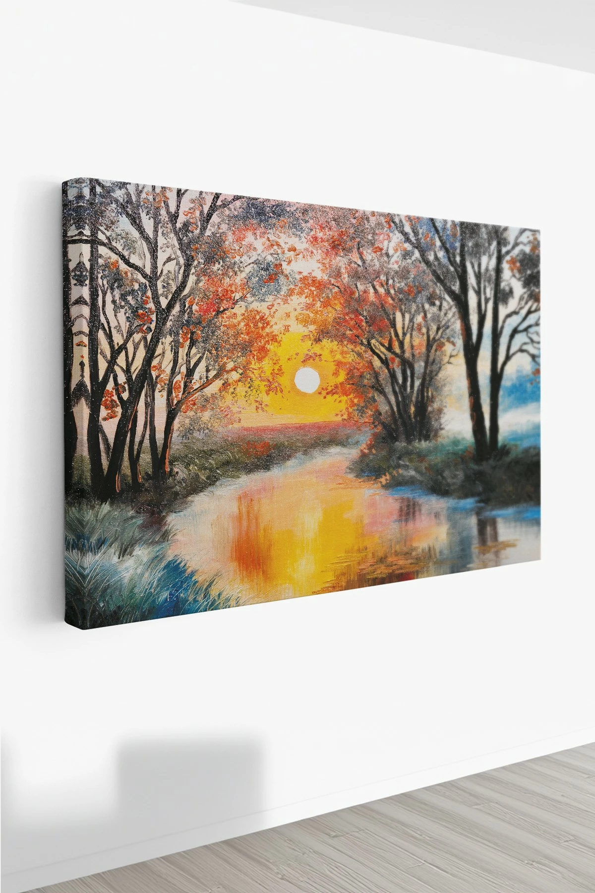 Pikturë dekorative në kanavacë, shumëngjyrëshe, Wallity Ersyfdc166, 40x60cm