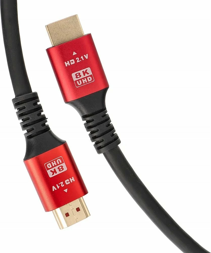 Kabllo HDMI Baseus HDMI 2.1, 1 m, 8K/60Hz, 4K/120Hz, 48Gbps, eARC/HDR/VRR, e zezë