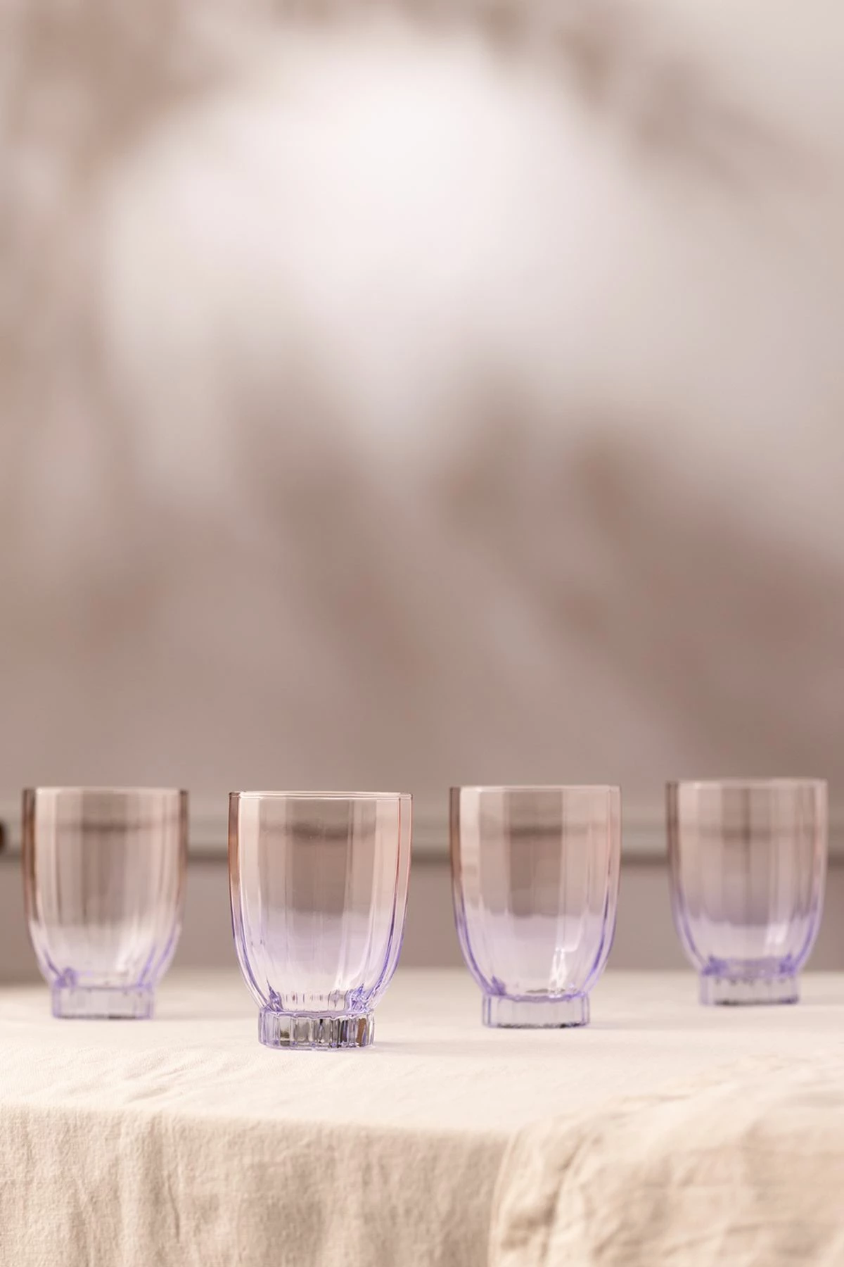 Set gotash xhami (4 copë), Hermia Concept, Elite 320, ngjyrë e purpurtë