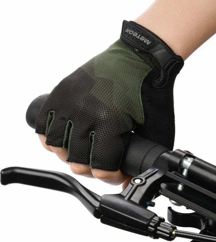 Doreza biçiklete Meteor unisex, të zeza dhe të gjelbra