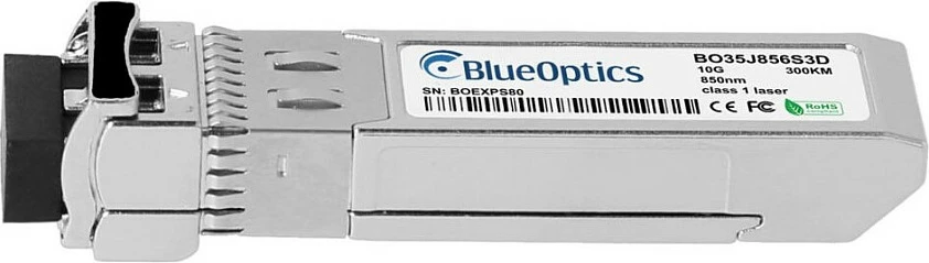 Modul SFP+ BlueOptics SFP-10G-SR-AR, 10Gbps, LC-Duplex, 300m, 850nm, gri