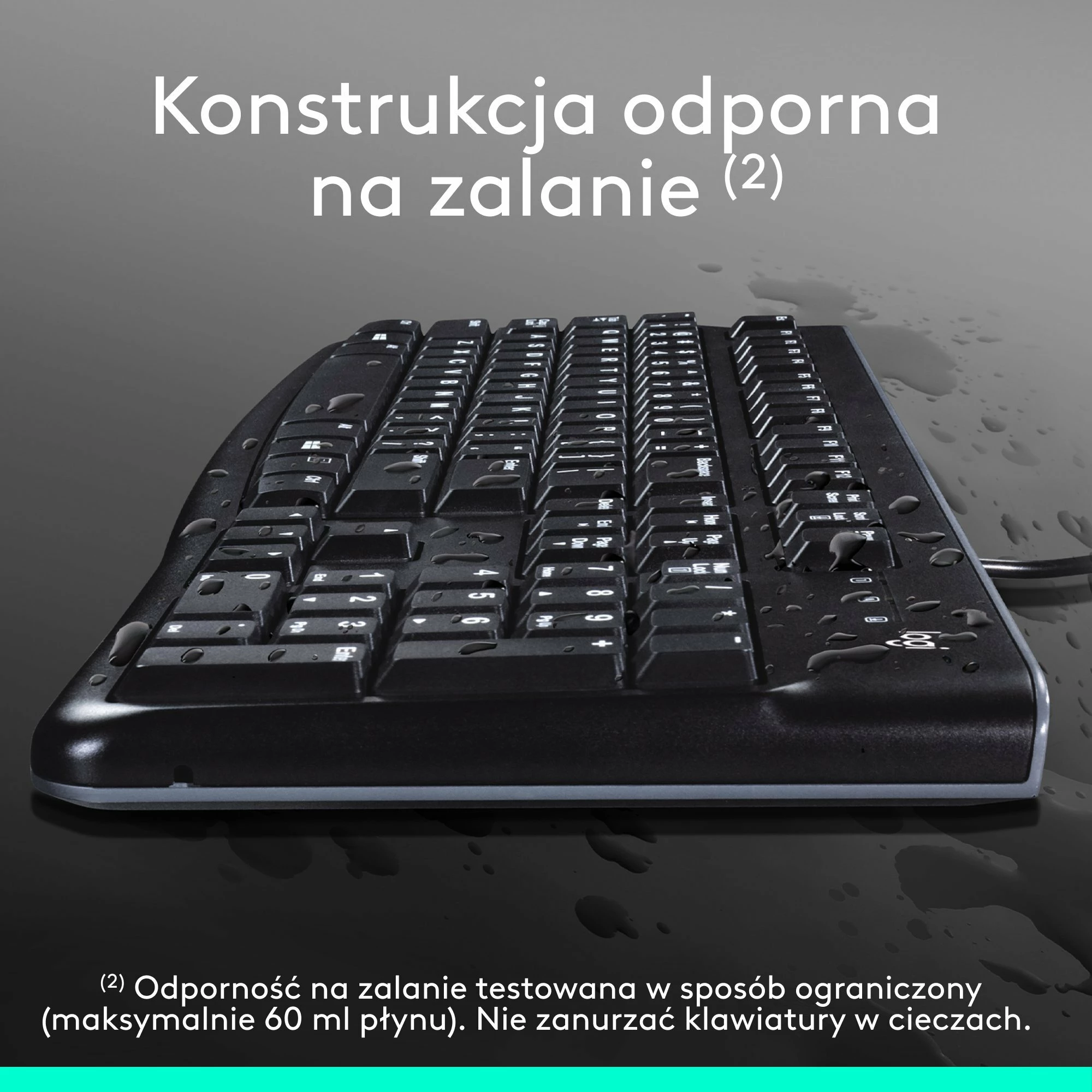 Set tastierë + maus Logitech MK120 920-002563 USB, i zi