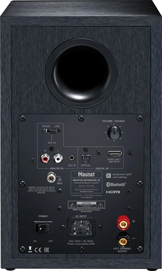 Kolona aktive Magnat Monitor Reference 2A, e zezë