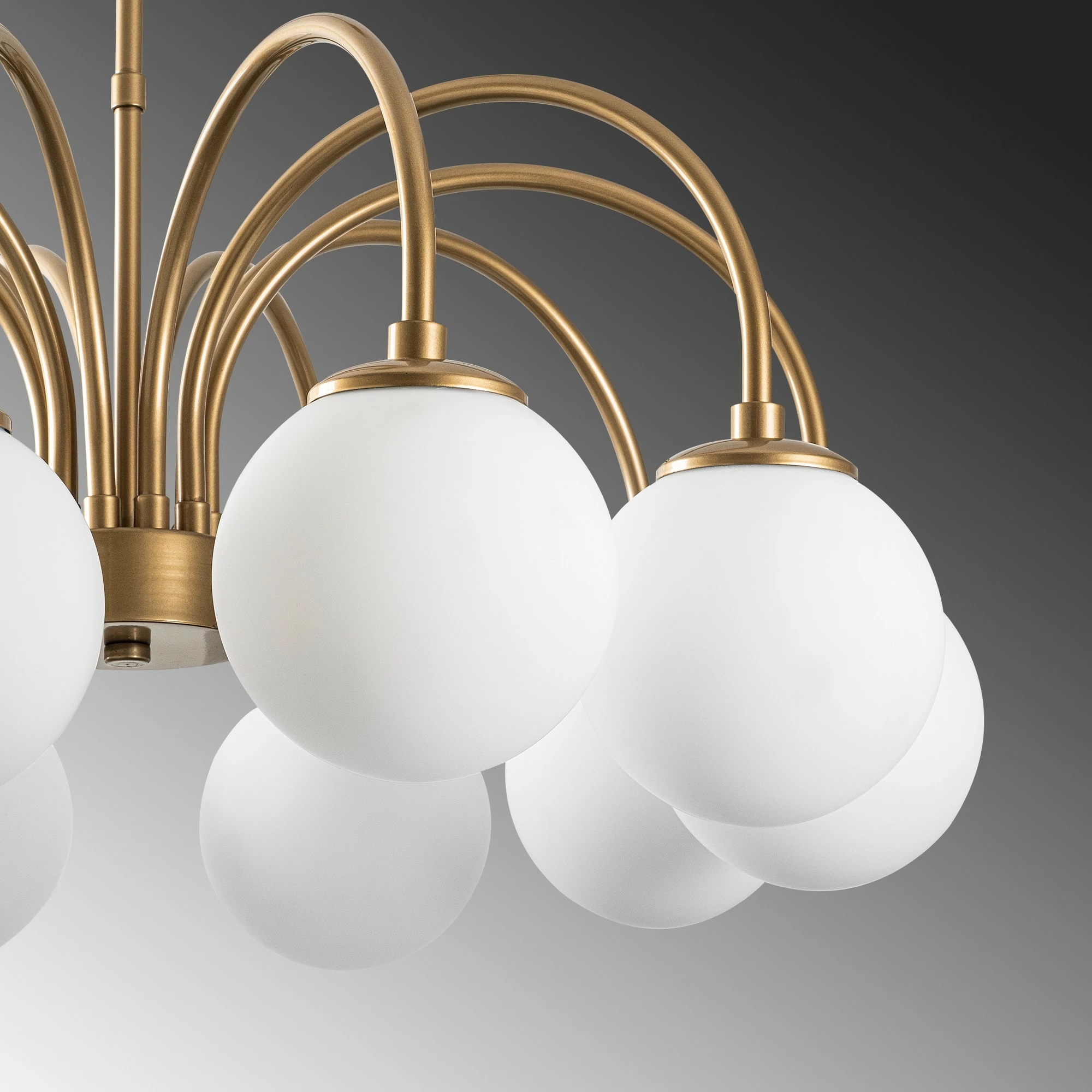 Llambadar Opviq, Sferıs, ngjyrë ari, 75cm