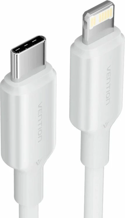 Kabëll USB-C në Lightning Vention, i bardhë