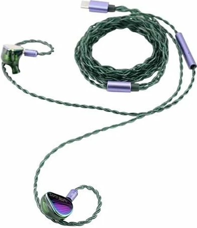 Kufje gaming Moondrop Rays IEM hibride USB-C me mikrofon, multicolor