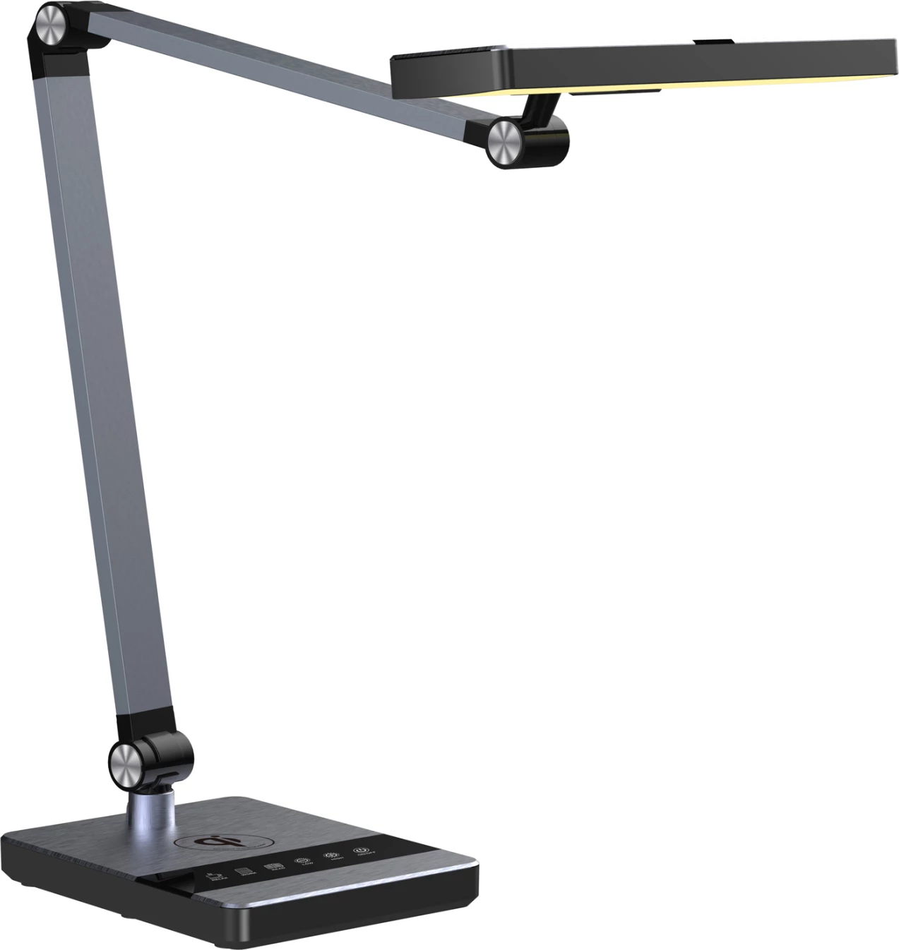 Llambë tavoline LED profesionale BLAIN PRO FH4461.02, ngjyrë e zezë e brushuar, 35x43,9H cm